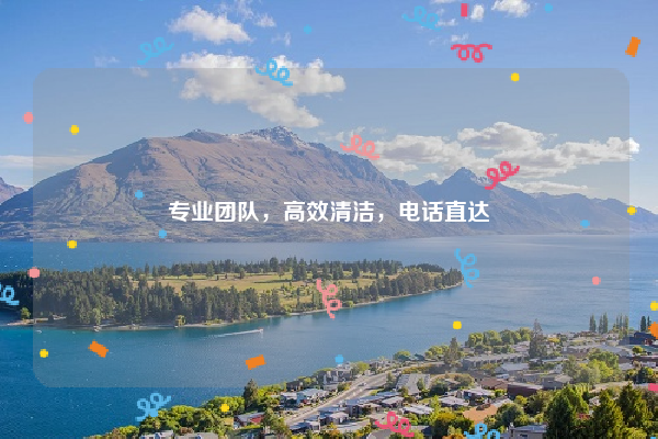专业团队，高效清洁，电话直达